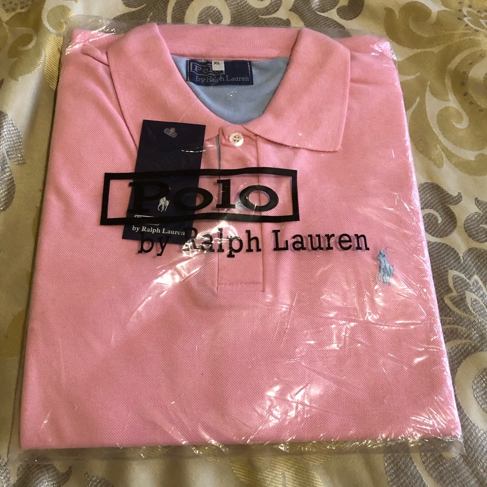 Polo Ralph Lauren Men’s Pique Polo Shirt Pink